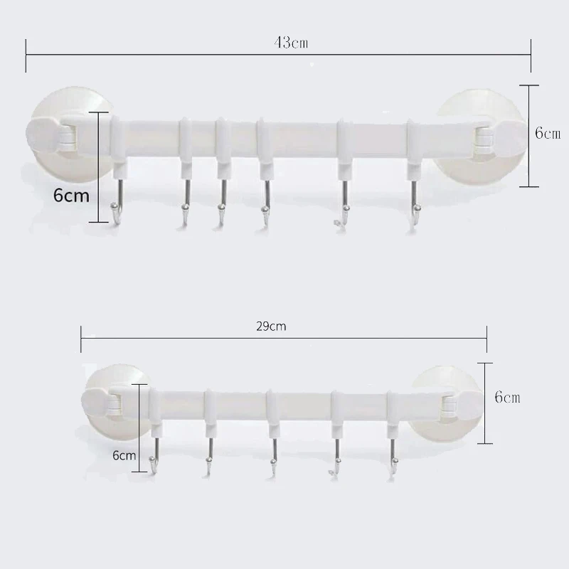 Крючки для ванной бесшовные вакуумной присоской держатели для полотенец вешалка для бара с 5/6, крючки, станок и Угловые настенные крючки для одежды Кухня аксессуары