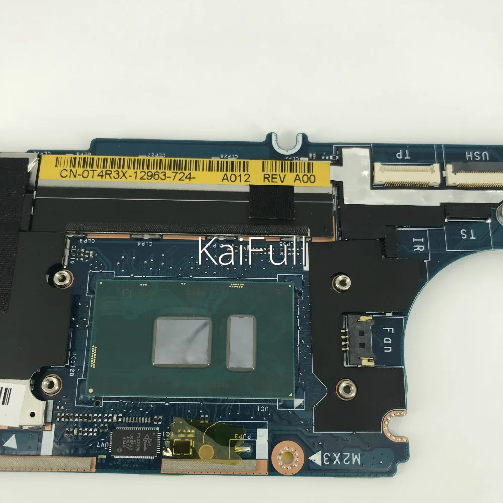 Ноутбук материнская плата для Dell Latitude 5289 Материнская плата ноутбука W/I5-7300U Процессор 8 Гб Оперативная память T4R3X 0T4R3X CN-0T4R3X CAZ40 LA-E111P