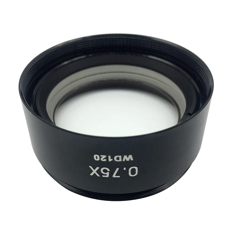 0.75x Barlow микроскоп объектив Auxilliary для стерео микроскопа с WD 117 мм резьба Diameter1 7/8