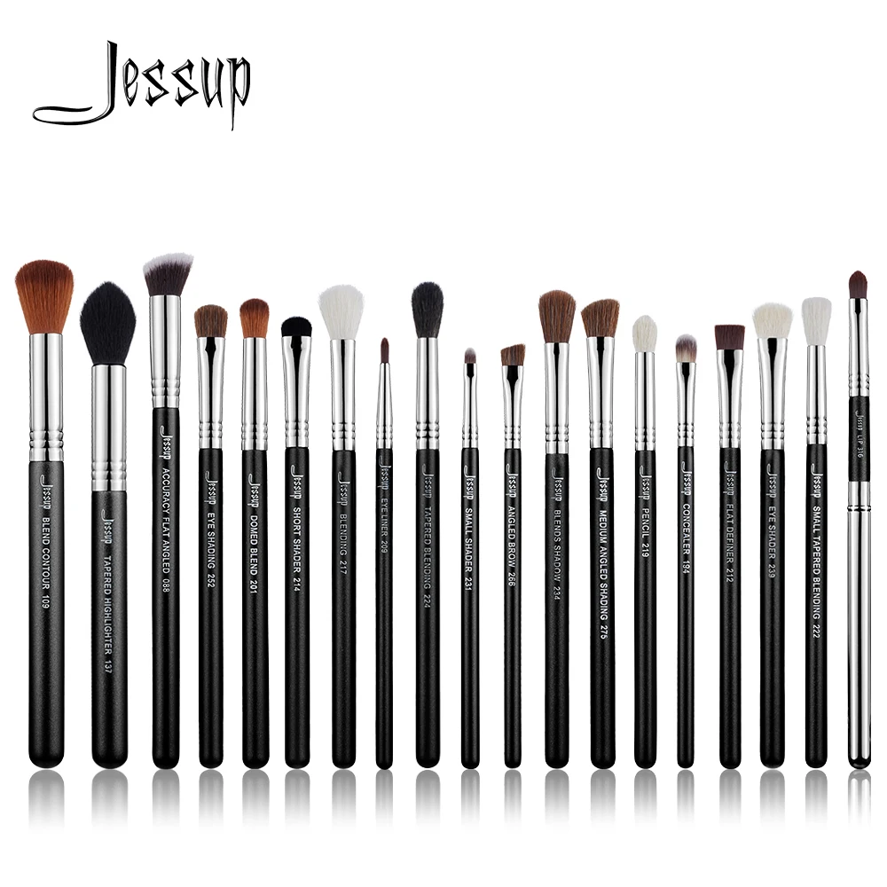 

Jessup 19Pcs High Quality Pro Makeup Brush Set Make Up Brushes Kit Tools