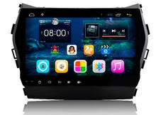 For 9″ 1024*600 Quad Core Android 4.4 Car DVD Player GPS Navigation For Hyundai IX45 Santa Fe 2013 2014 Radio Bluetooth RDS WIFI