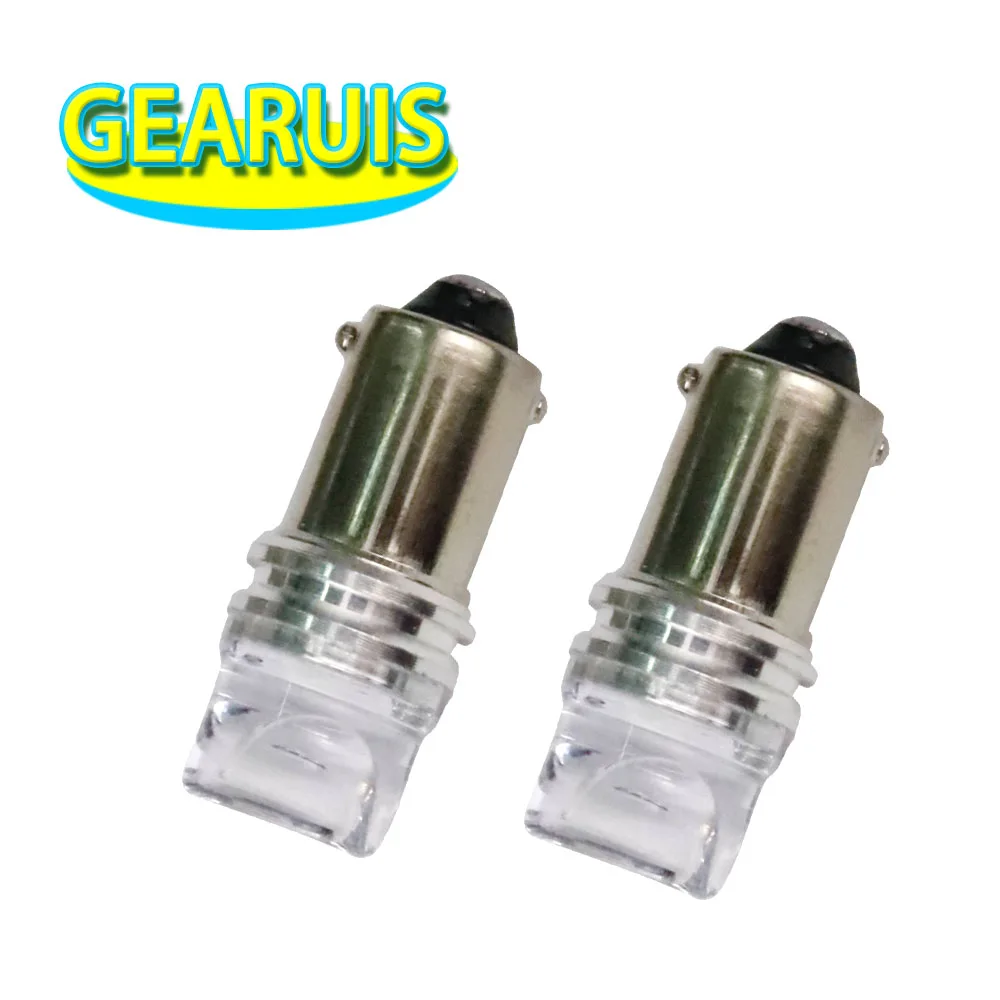 100 шт. T4W BA9S 3D объектив 3 smd 2835 светодиодный габаритный фонарь автомобильный