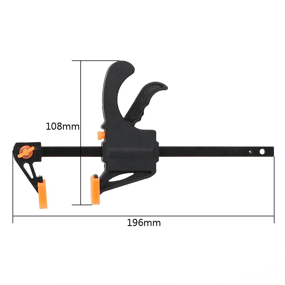 NICEYARD Ratchet Quick Release быстрый Squeeze зажим Плотницкие фон с изображением деревянных доскок Клип держатель инструмента держатель фиксированного клипса для