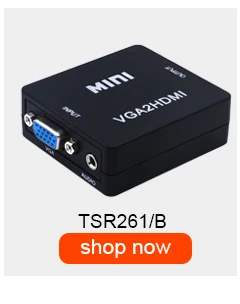 TISHRIC мини HDMI к RCA/AV CVBS Мужской Аудио Видео конвертер адаптер коробка HDMI2AV NTSC PAL композитный кабель скейлер 1080p ForTV