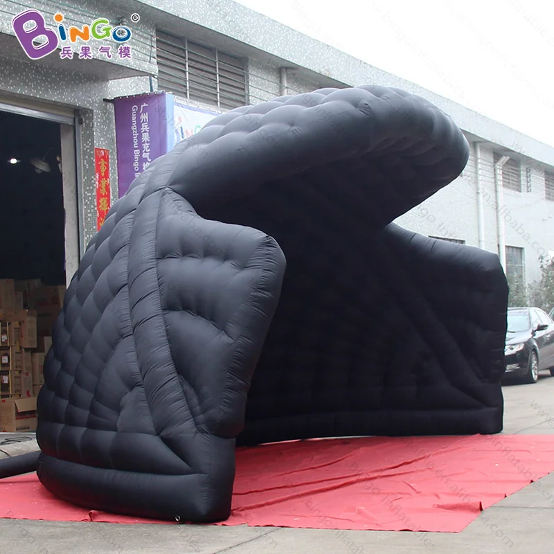  6x4x3.5 Meters Inflatable half irregularity dome tent for outdoor camping