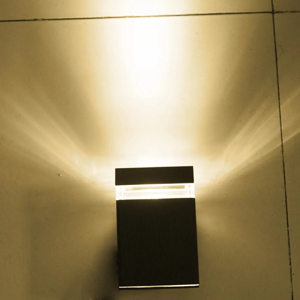 LED Waterproof Outdoor Wall Lamp E27 4W High-power IP65 Porch / Garden Lights /Staircase Lighting
