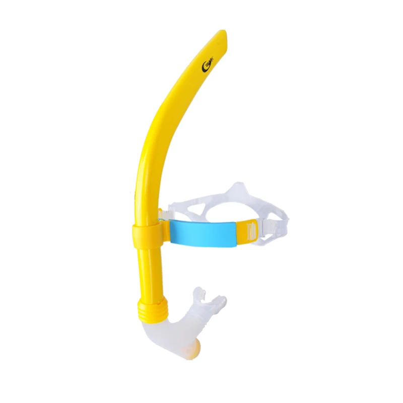 يون الفرعية السائل سيليكون رئيس الجبهة غص الكبار الطفل SwimmingTraining أنبوب التنفس تحت الماء الغوص الغوص معدات