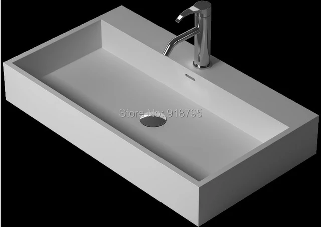 Bathroom Corian Under Counter Wash Sink Solid Surface Stone Bathroom Corian Under Counter Wash Sink Solid Surface Stone Washbasin Artificial Laundry Vessel Rs38344