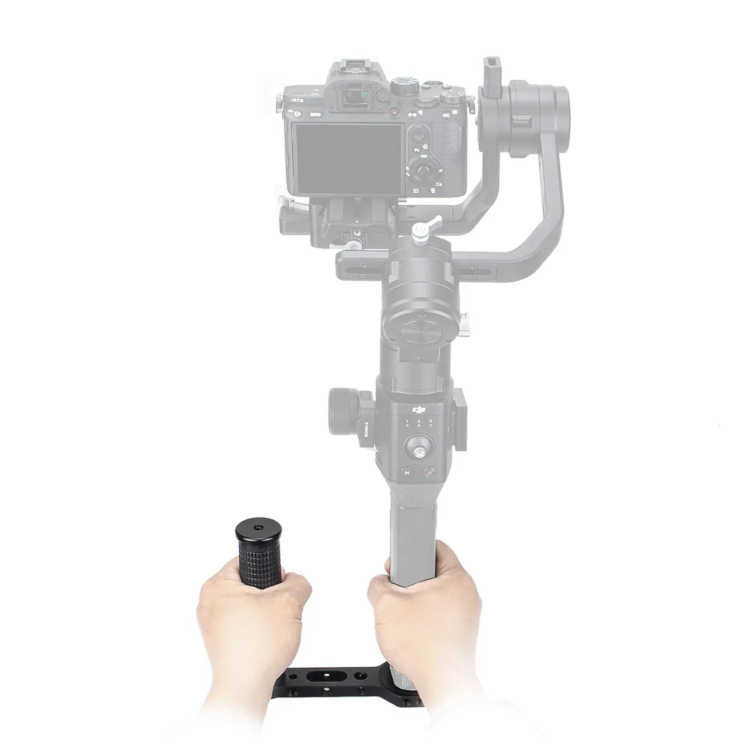 

EACHSHOT Universal Handle Compatible for Zhiyun Weebill LAB/DJI Ronin S/Zhiyun Crane 2/Crane V2 Gimbal Stabilizer
