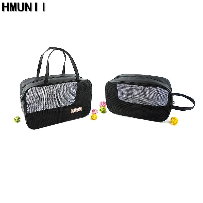 

HMUNII Brand Men Women Travel Organizer Wash Toiletry Cosmetics MakeUp Shaving Kit Large Capacity Multifunction Storage Bag