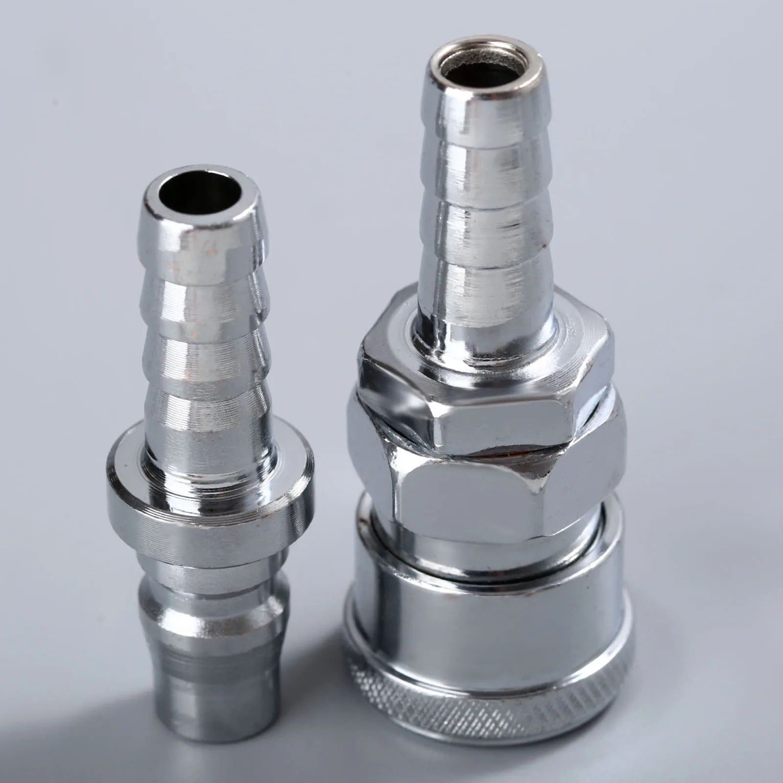 Pneumatic Tool 2Pcs Iron Pneumatic Fittings Air Line Hose Compressor Connector Quick Release Coupler Air Line Fittings for 10mm Hose Accessories Pneumatic Tool 2Pcs Iron Pneumatic Fittings Air Line Hose Compressor Connector Quick Release Coupler Air Line Fittings for 10mm Hose Accessories