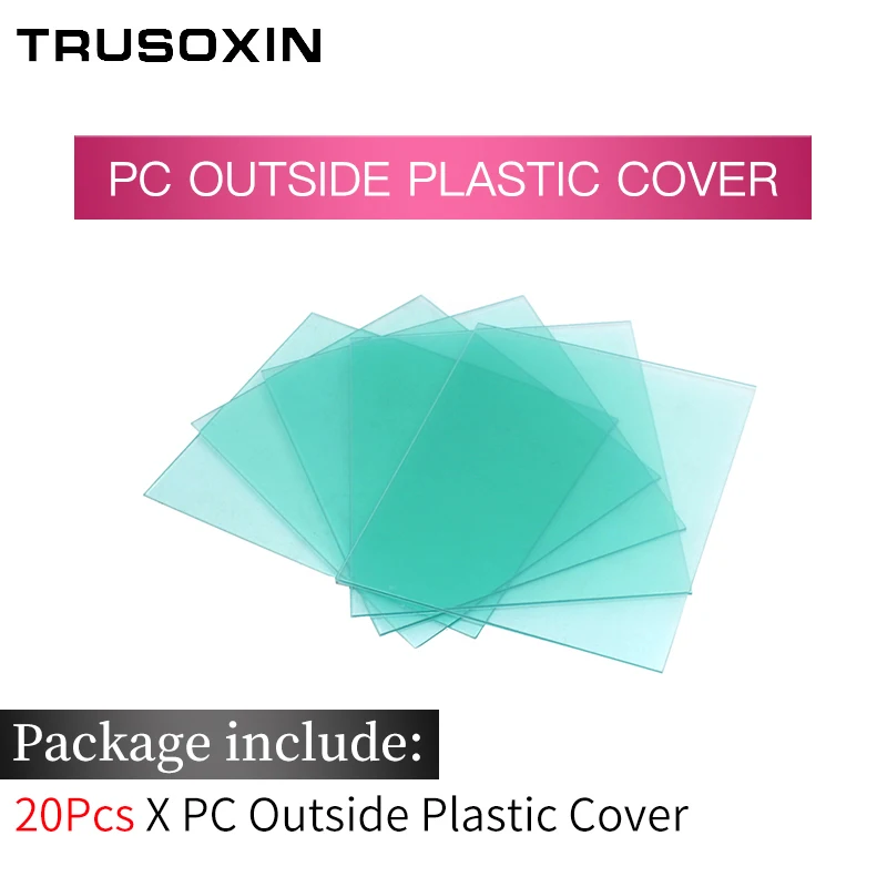 Outside PC Cover Солнечная батарея LI Автоматическое затемнение TIG MIG MMA MAG KR KC электрическая Сварочная маска/шлемы/сварочная Крышка для сварочного аппарата - Цвет: Outside PC Cover