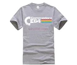 1980 S Уличная commodore 64 cpu игровая футболка для мужчин американский бренд с короткими рукавами футболки для мальчиков большой высокий размер