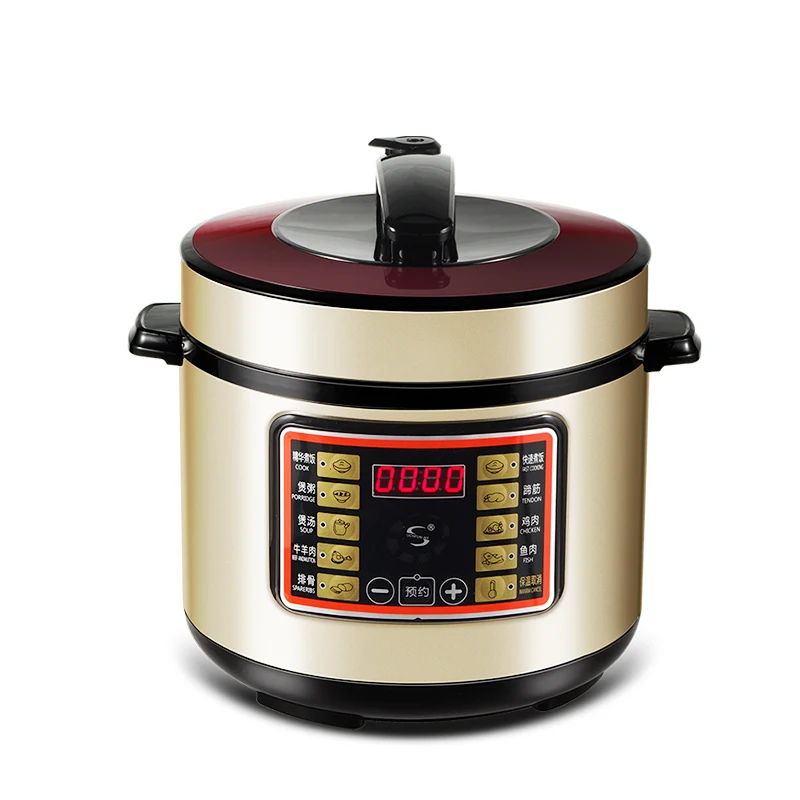 

2017 Limited Cooker Ring Smart Electric Pressure Cooker Insulation Timer Rice Bolier 900w Pot Kitchen Appliance