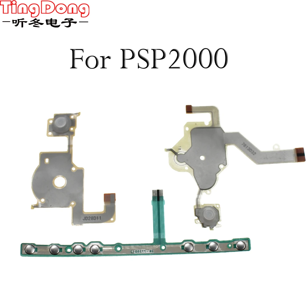 

TingDong for PSP 2000 PSP2000 Cable Replacement Direction Cross Button Left Key Volume Right Keypad Flex Cable
