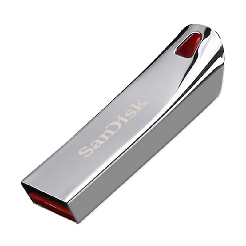 Оригинальный SanDisk CZ71 металлический USB флеш накопитель 16 ГБ 8 Флешка 64 32 карта