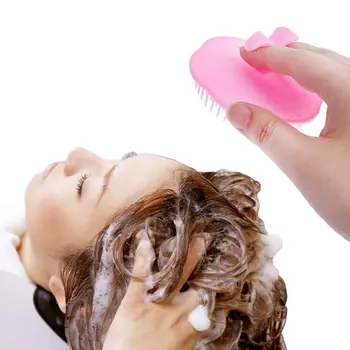 

Plastic Shampoo Head Scalp Shower Body Washing Hair Massage Brush Comb Massager Must Have For Trip Hot 2018