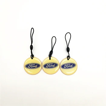 

1Pcs Rewritable 125khz EM4305 Proximity Card RFID Duplicator Badge Copy Keyfob Tag tickets Key Fob Token Ring
