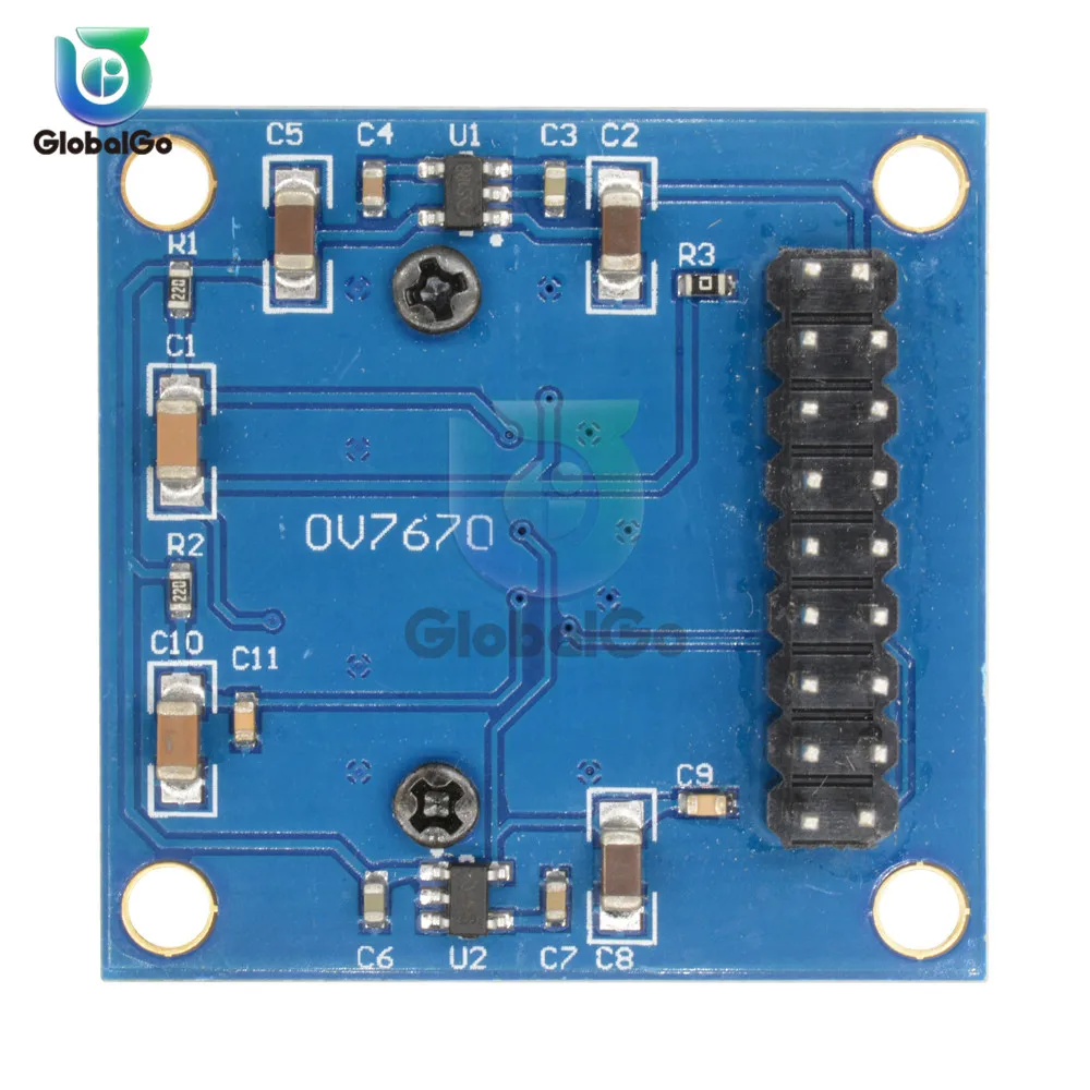OV7670 Модуль камеры OV7670 модуль поддержки для VGA CIF Автоматическое Управление экспозицией дисплей активный Размер 640X480 для Arduino
