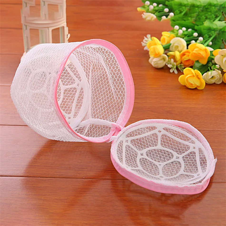 New Lingerie Washing Home Use Mesh Clothing Underwear Organizer Washing Bag Useful Mesh Net Bra Wash Bag zipper Laundry Bag