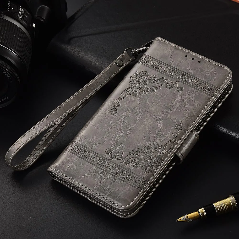 Флип кожаный чехол для Nokia 8 TA-1004 Fundas с цветочным принтом чехлы-бумажники ремешком