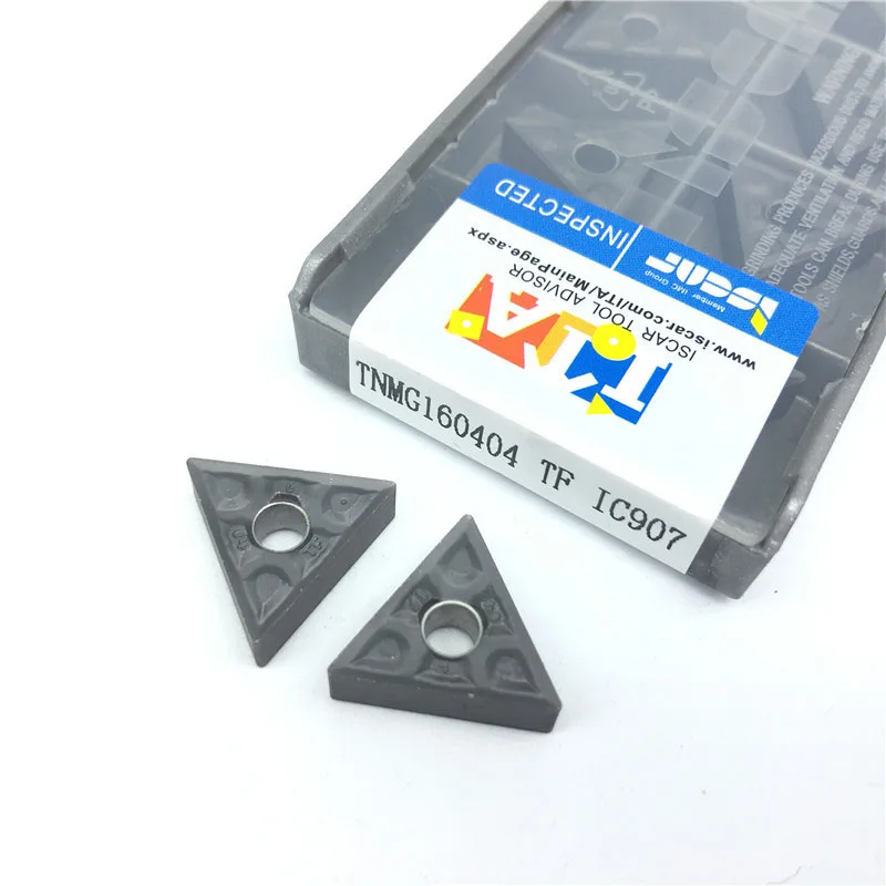 

100pcs TNMG160404 TF IC907 External Turning Tools Carbide inserts Lathe cutter Cutting Tool CNC Tools Tokarnyy