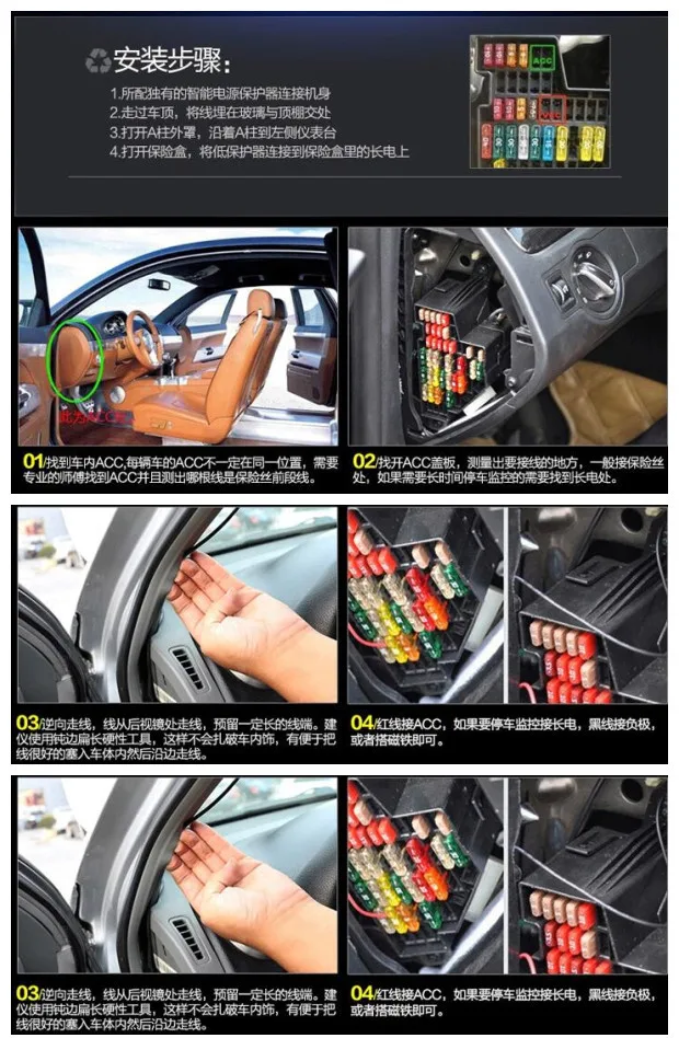 Micro Blade ATM Fuse Tap Adapter Dual Circuit Wire Adapter Holder Electronic Device 2pcs For Car Truck Boat Auto