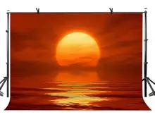 Fundo Fotografia Cenário Sonhador 7x5ft Nascer Do Sol Nascer Do Sol Da Manhã e Estúdio de Fotografia Pano de Fundo Adereços