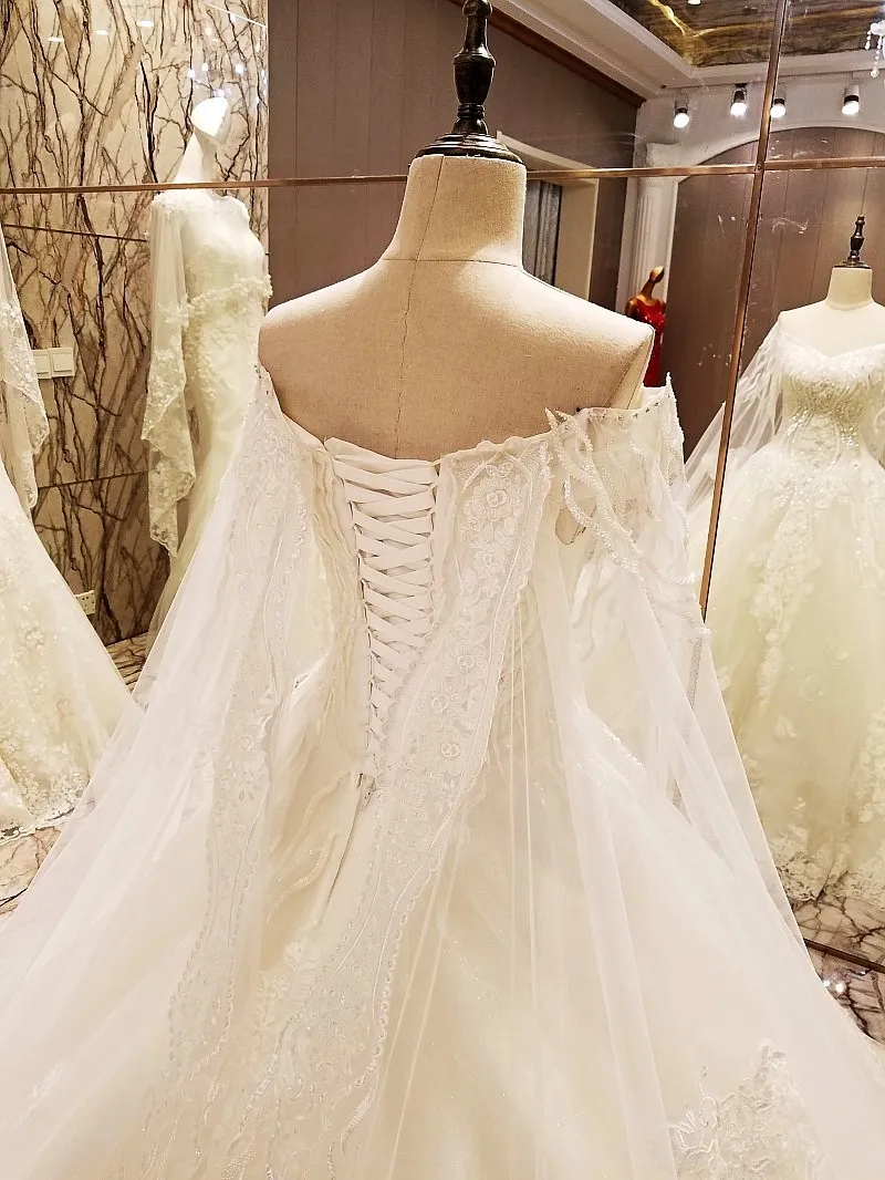 Винтаж кружевные вечерние свадебные платья 2018 Vestido De Noiva пол Длина на шнуровке