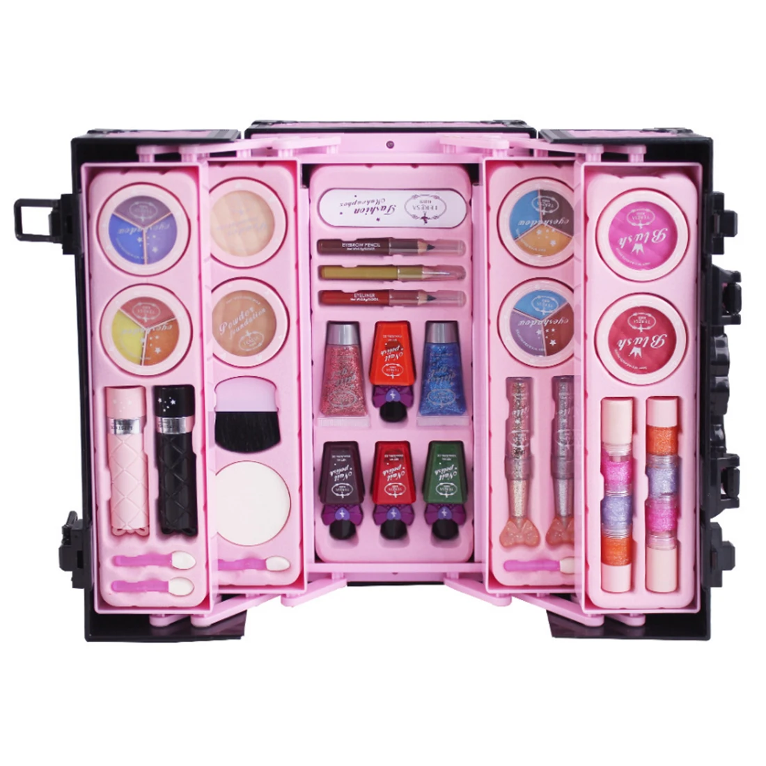 

Cosmetics Toys Children Pretend Toys Little Princess Cosmetics Toolkit Children Cosmetics Toolkit