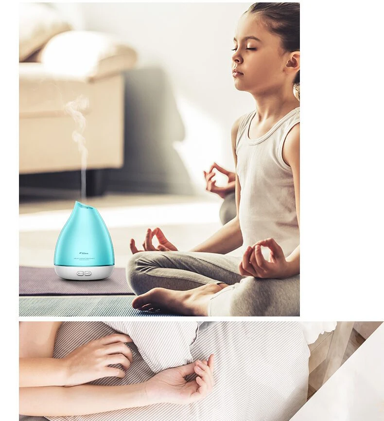 Новый Xiaomi deerma Увлажнитель Арома диффузор ароматерапия Humidificador Huile Essentiel foсветодио дный gger светодиодный Цвет Изменение для спа