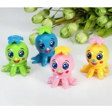 Детские на цепи заводные Игрушечные лошадки с рисунком осьминога Развивающие игрушки для детей