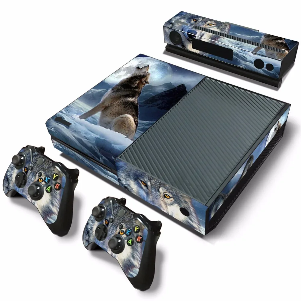 

For Xbox one console sticker and 2 controllers sticker for XBOX ONE vinyl sticker for xbox one skin sticker---5187