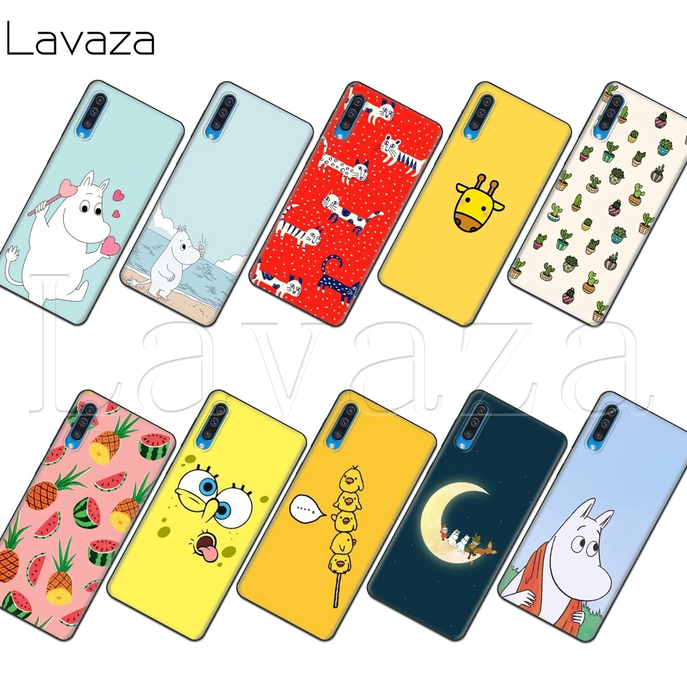 

Lavaza Cute patterns Soft Silicone Case for Samsung Note A3 A5 A6 A7 A8 A9 A10 A30 A40 A50 A70 8 9 J6 Plus