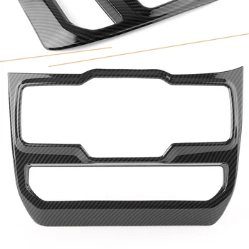 

Carbon Fiber Window Control Switch Panel Cover Trim For 2018 Jeep Wrangler JL Auto Car Parts Accessories