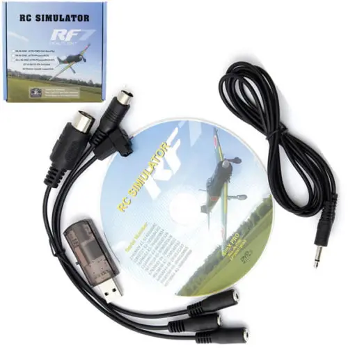 

G7 Phoenix 5.0 Aerofly XTR VRC FPV Racing 22 in 1 RC Flight Simulator Cable