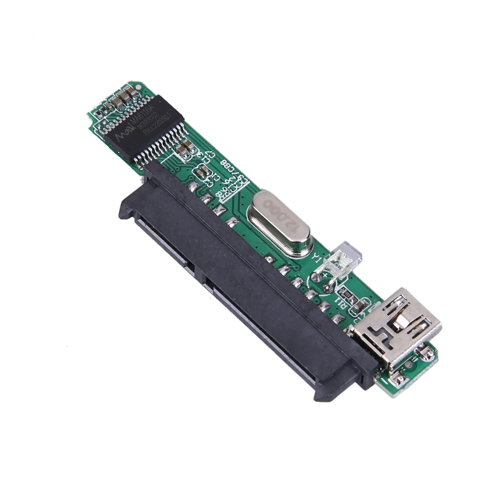 2 5 &quotSATA Женский HDD SSD USB 0 до 7 + 15Pin SATA адаптер конвертер карта с кабелем передачи