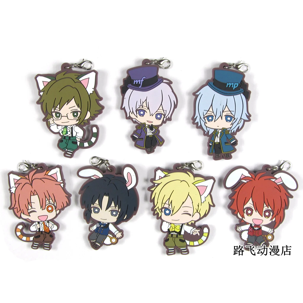 Аниме модель Idolish7 Leader Yotsuba Tamaki Nanase Riku ROKUYA NAGI фигурка аниме резиновый брелок