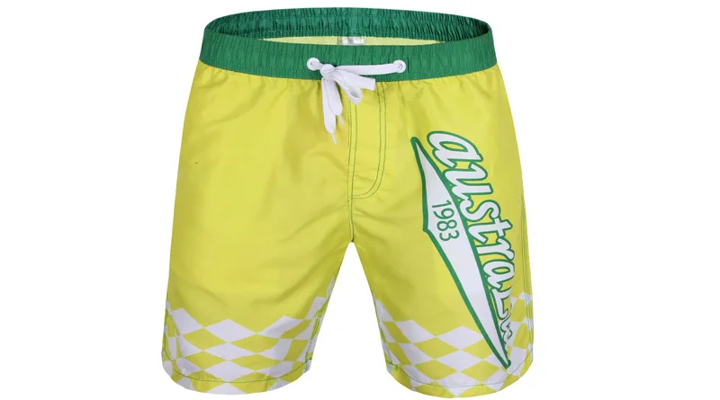 Мужские плавки, сексуальные Для мужчин Шорты летние пляжные шорты Плавки мужские пляжные шорты мужские шорты, боксеры Бермудские плавки Размеры XL - Цвет: Цвет: желтый