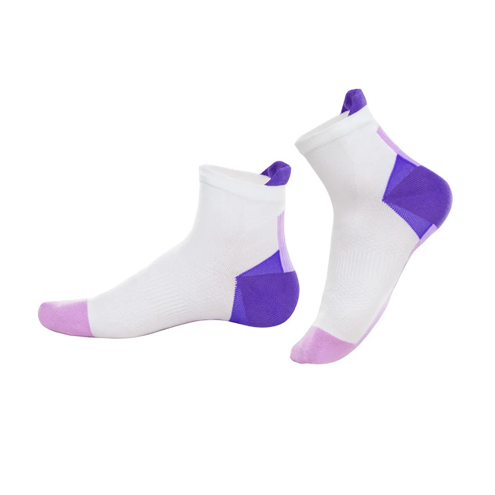 Bai Zi Short Compression Socks Women Men Running Outdoor Sports Hiking Cycling Foot Plantar Fascia Pressure Profession Socks Nylon - Цвет: Bai Zi