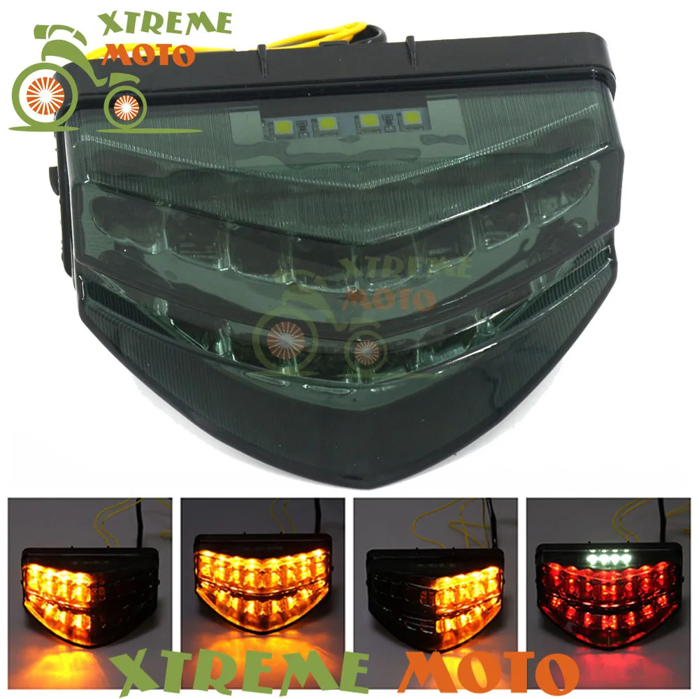 

Motorcycle LED Rear Turn Signal Tail Stop Light Lamps Integrated For Honda CBR 600 F4I CBR600 F4i 2001 2002 2003 01 02 03