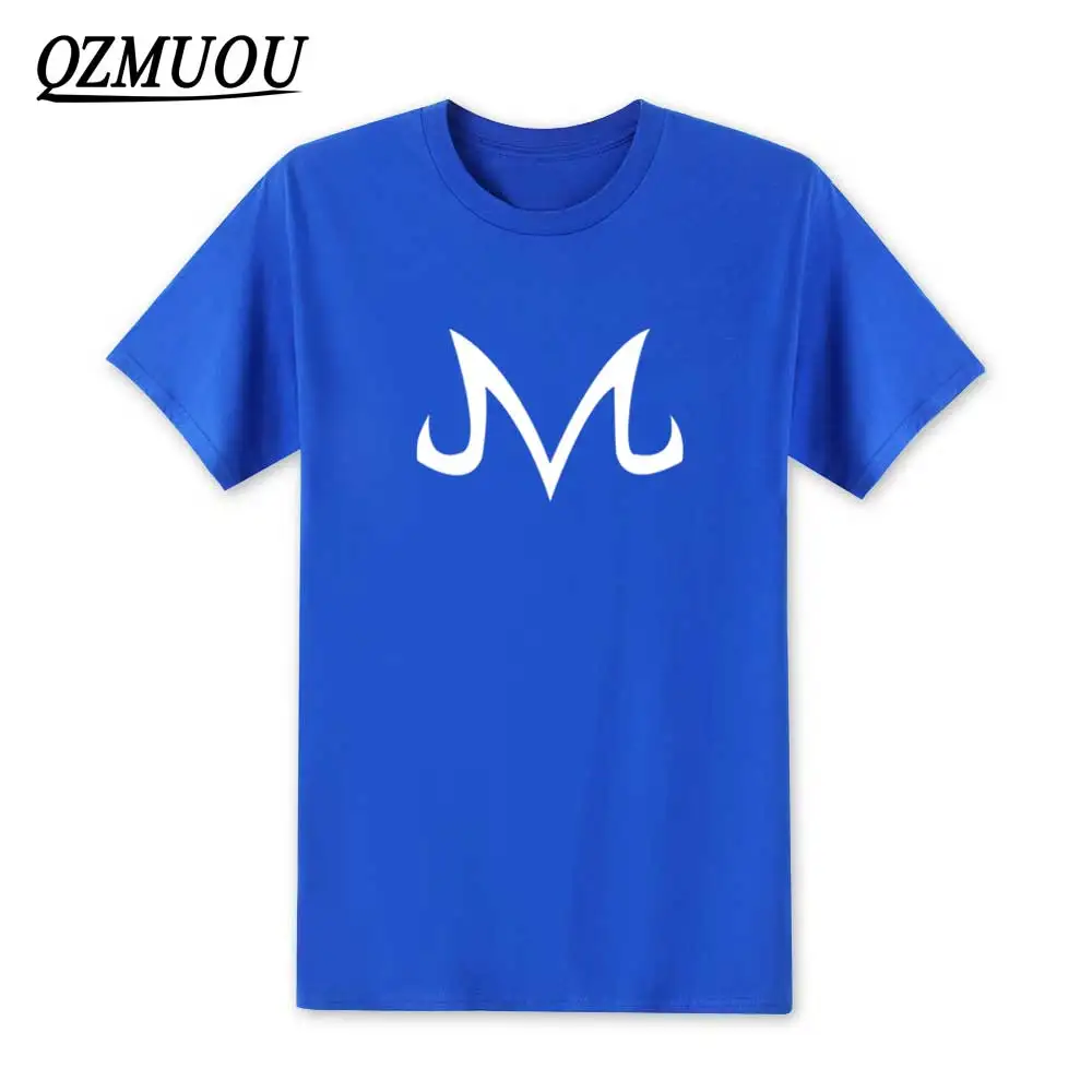 Новинка, футболка Dragon Ball Z, футболка с логотипом Babidi, Мужская Новая Модная хлопковая футболка с коротким рукавом Majin Buu, футболки, топы, размер XS-XXL - Цвет: Blue1