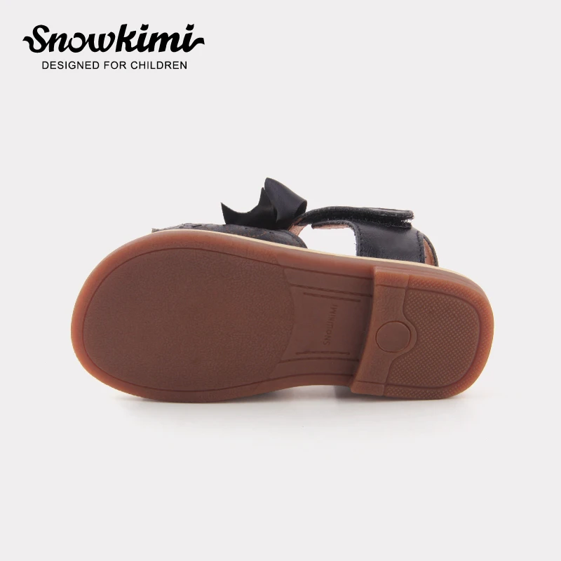 2018 г. Распродажа Sandalet Melissa Tenis Infantil Snowkimi Девочка сандалии дышащие Lei ленты на