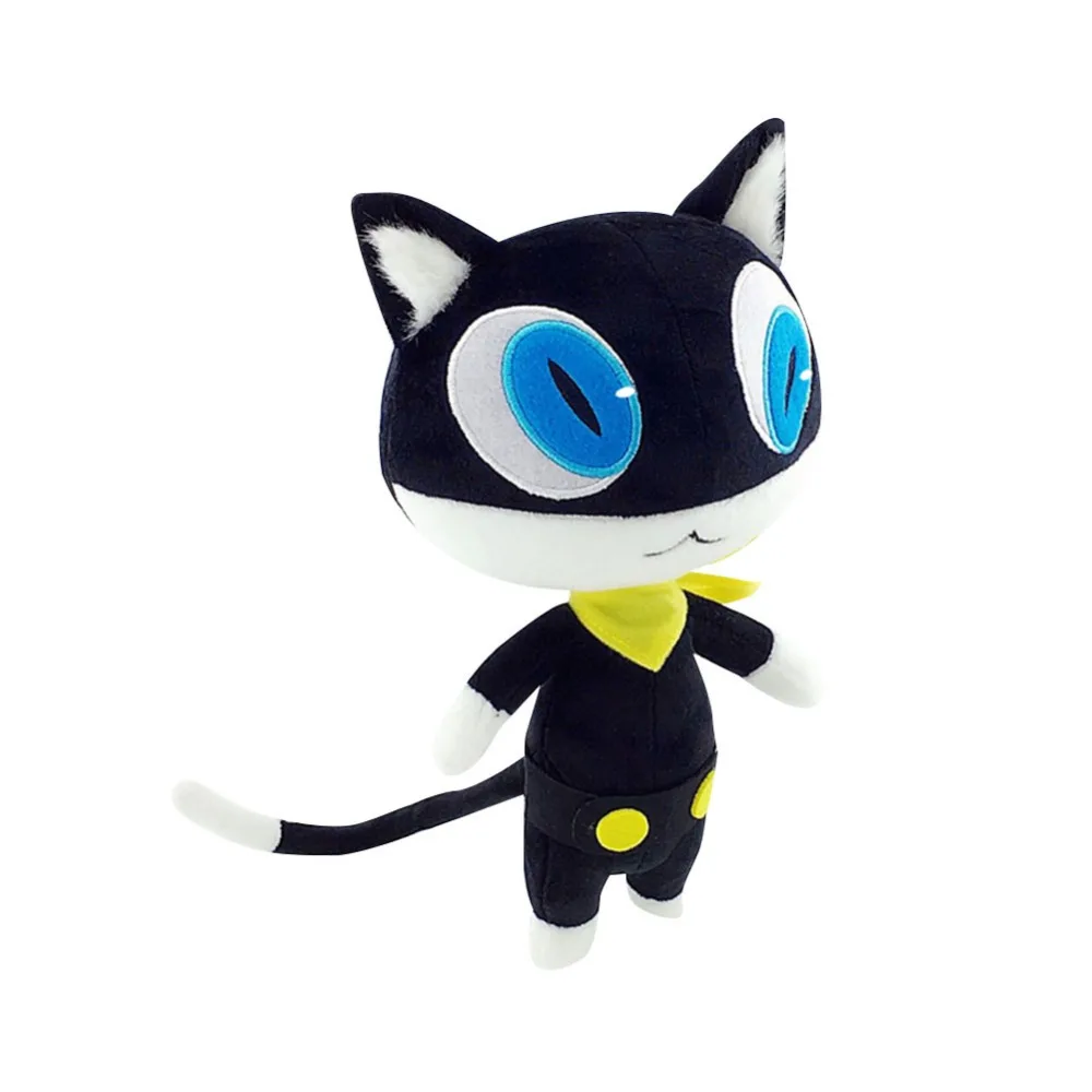 Persona 5 Morgana Косплей плюшевая кукла подарок Подушка милые игрушки Черный кот плюшевая кукла игрушка косплей подарок талисман