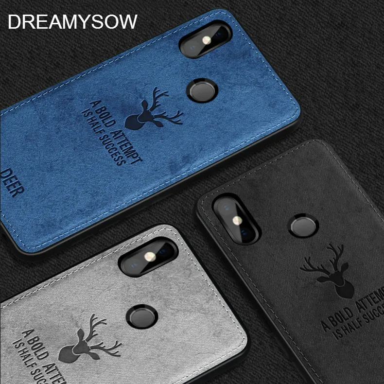 

Deer Cloth Phone Case For Xiaomi Redmi K20 7 Note 7 6 5 Pro 5A 5 Plus 6A Xiaomi Mi 9 9SE Mi 8 A2 Lite Shockproof TPU Cover Case