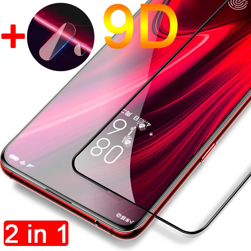 

2 in 1 9D Protective Glass for Xiaomi Redmi K20 Pro Screen Camera Lens HD Tempered Glass Protector on the Redmi K 20 K20pro Film