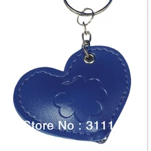 Модный креативный стиль сердца с брелок со светодиодной лампой брелок с светодиодный подсветкой 1000 шт/партия по FedEx