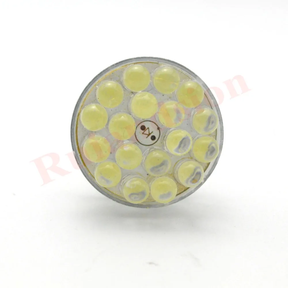 2x 24smd светодиодный 6 в 12 В 24 постоянного тока янтарный 240lm Автомобильная лампочка