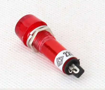 

Indicator Pilot Light XD7-3 PL-101 DC12V DC24V AC220V Mounting Hole 7mm Switch
