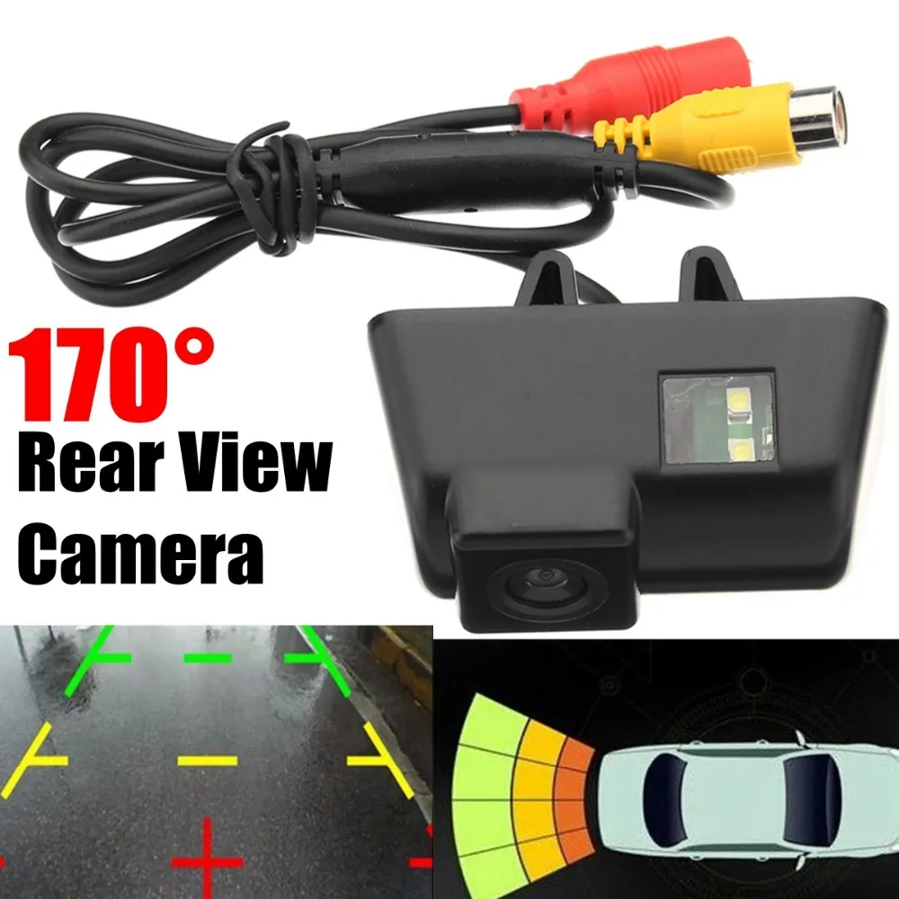 170 Degree CCD Car Reversing Rear View License Plate font b Camera b font Auto Parking